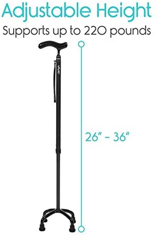 Carbon Fiber Quad Cane