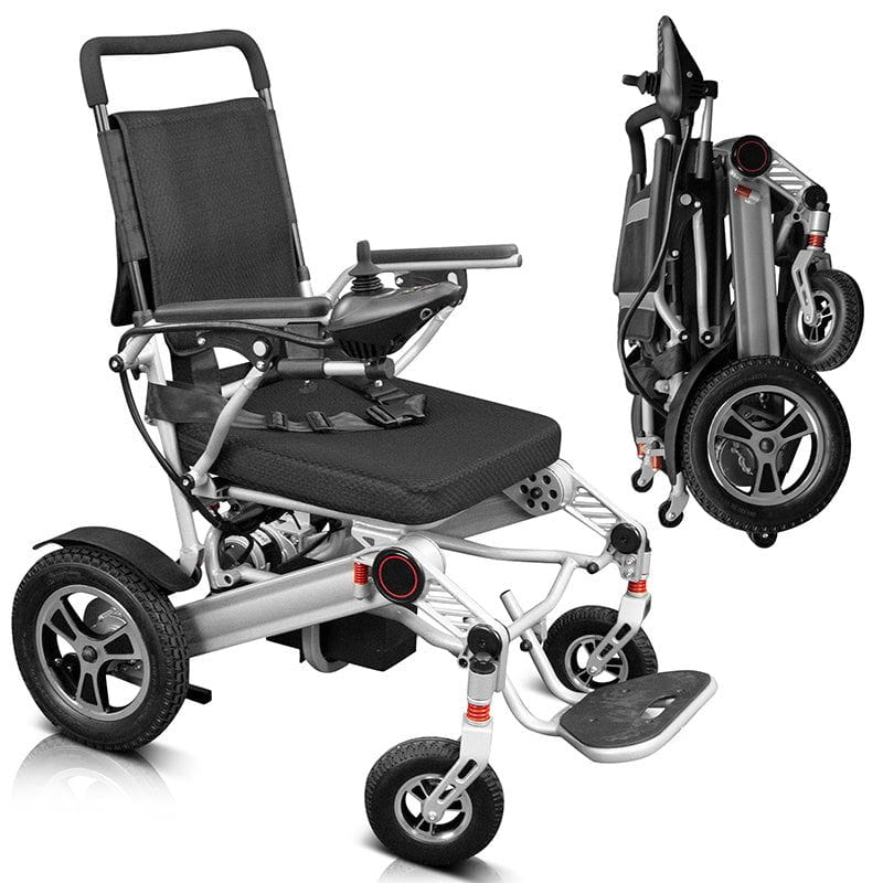 Power Wheelchair - Foldable Long Range Transport Aid